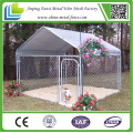 Chain Link Fence Dog Kennels with Frame Top pour le marché de l&#39;Amérique